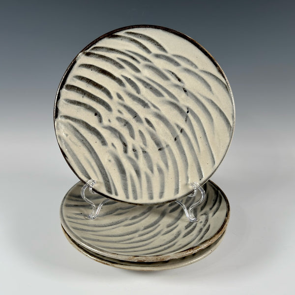 Randy Johnston plates, set of 3