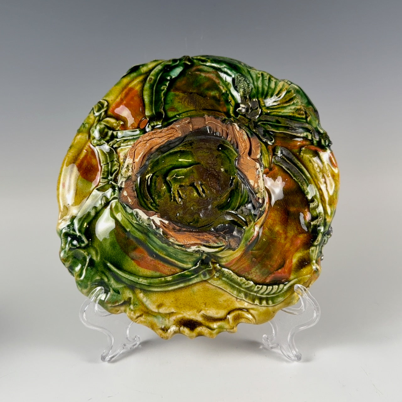 Lisa Orr large cup and saucer set, 1 of 2