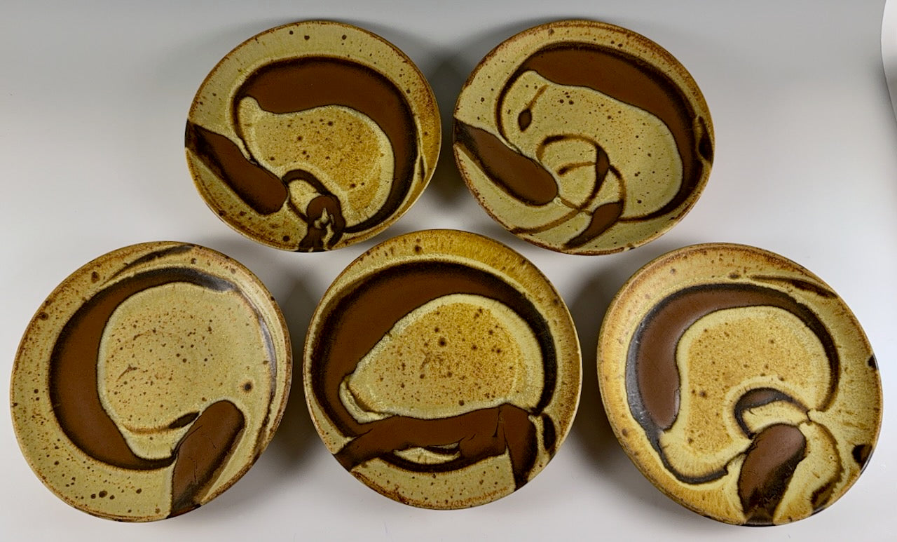 Guillermo Cuellar dinner plates, set of 5