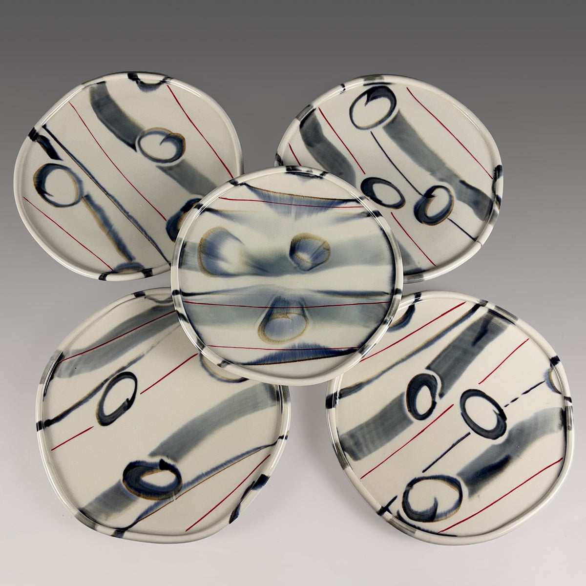 Sean O'Connell plates, set of 5