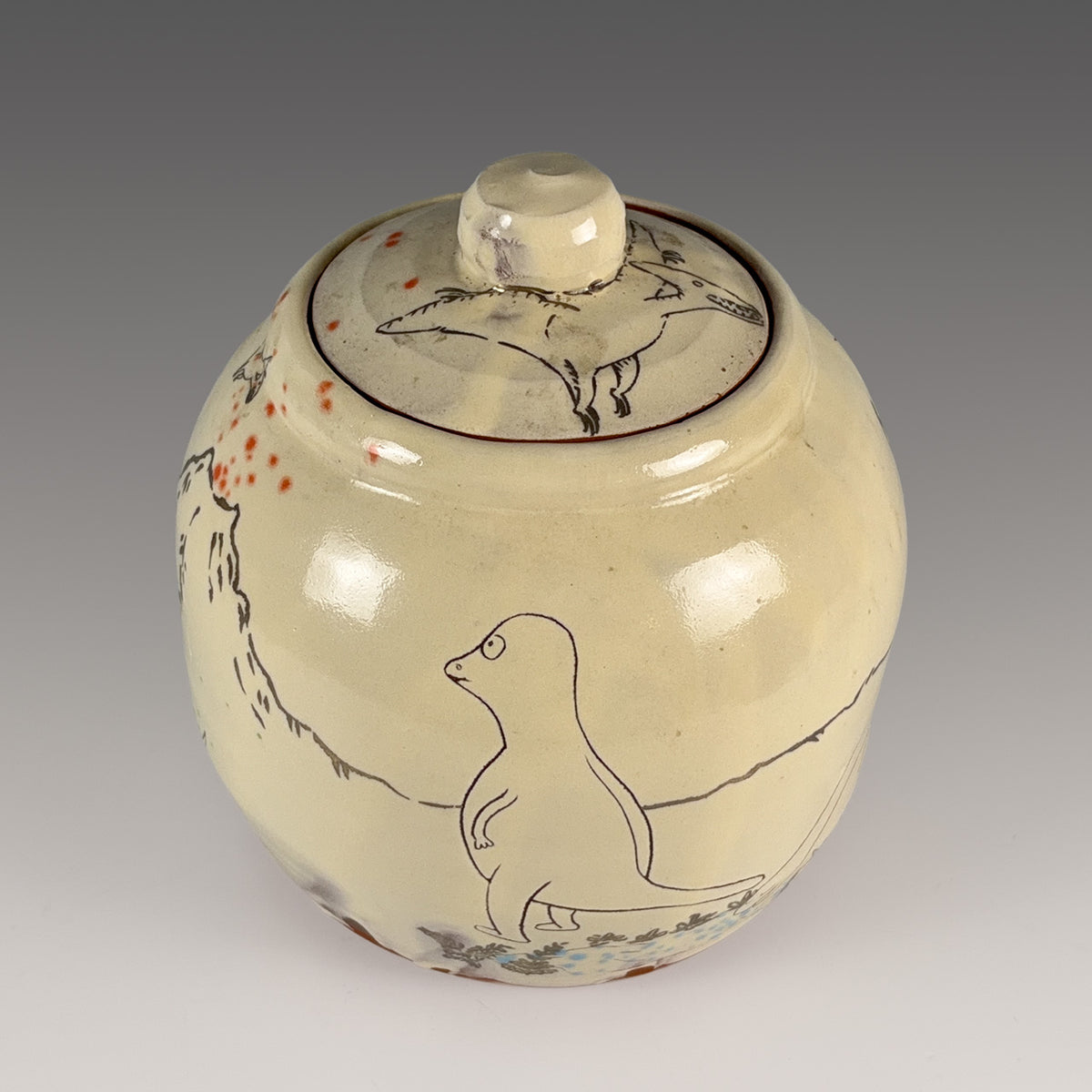 Ayumi Horie large jar, 1 of 2