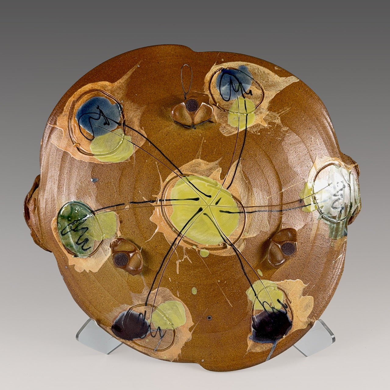 Josh DeWeese wall hanging platter