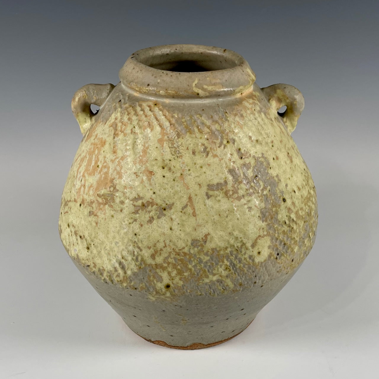 Warren MacKenzie handled vase