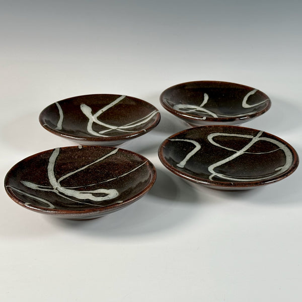 Warren MacKenzie plates, set of four