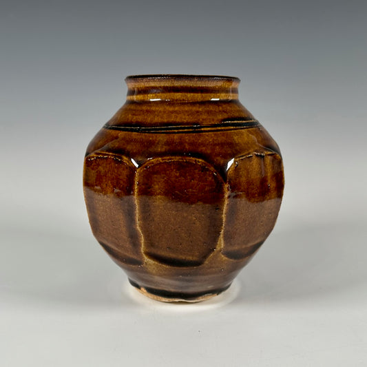 Warren MacKenzie faceted vase