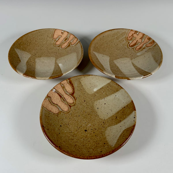 Warren MacKenzie plates, set of 3