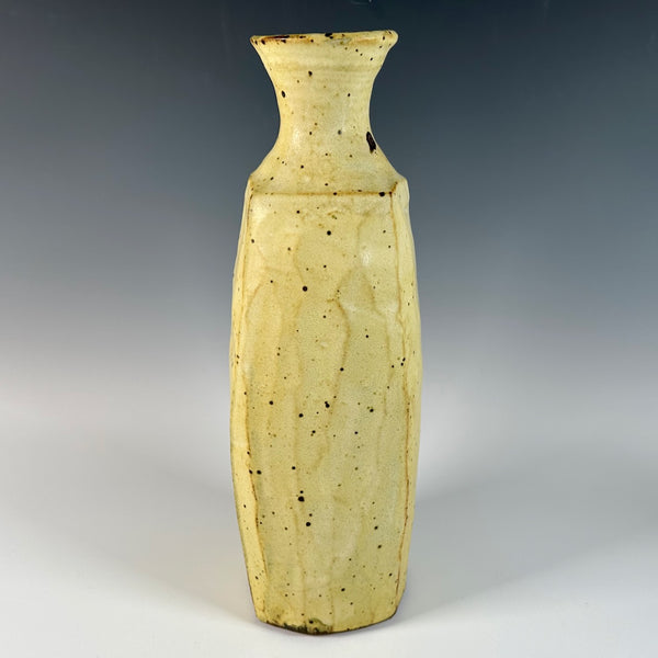 Warren MacKenzie tall carved vase