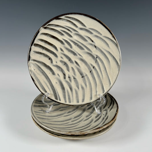 Randy Johnston plates, set of 3