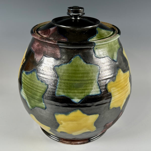 Linda Sikora large porcelain jar