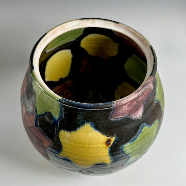 Linda Sikora large porcelain jar