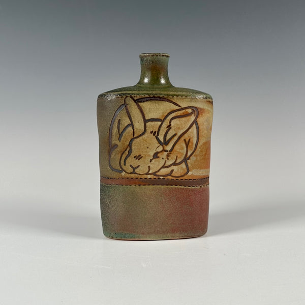 Mary-Lydia Andersen rabbit flask