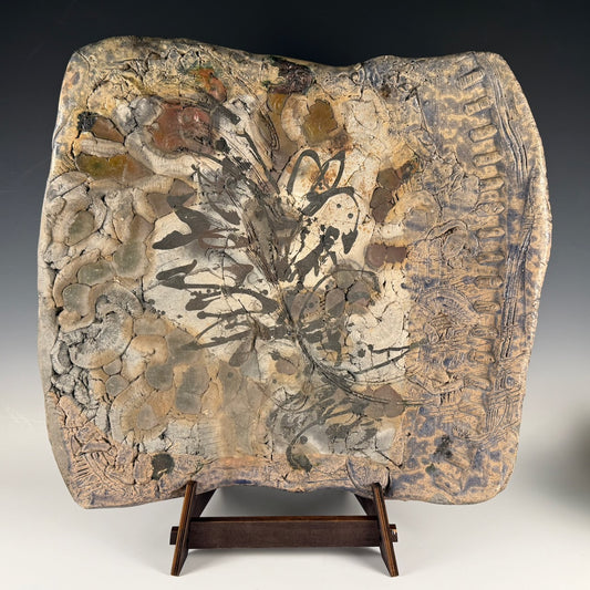 Paul Soldner large platter