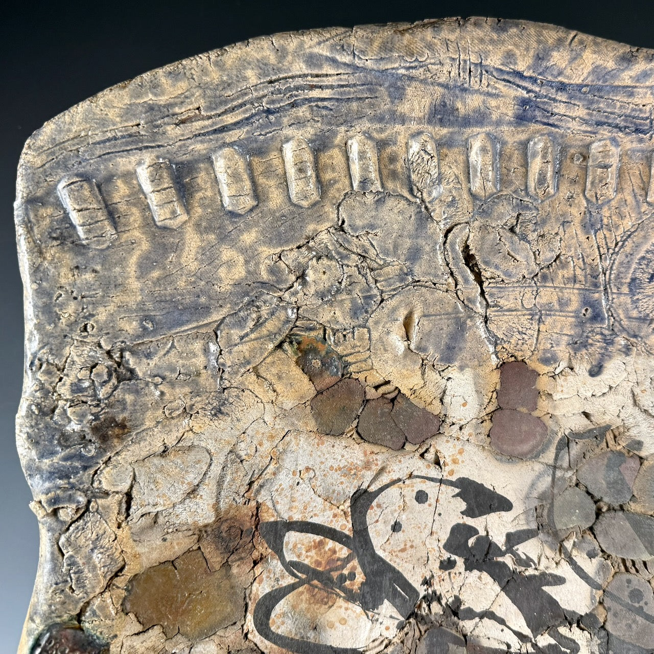 Paul Soldner large platter