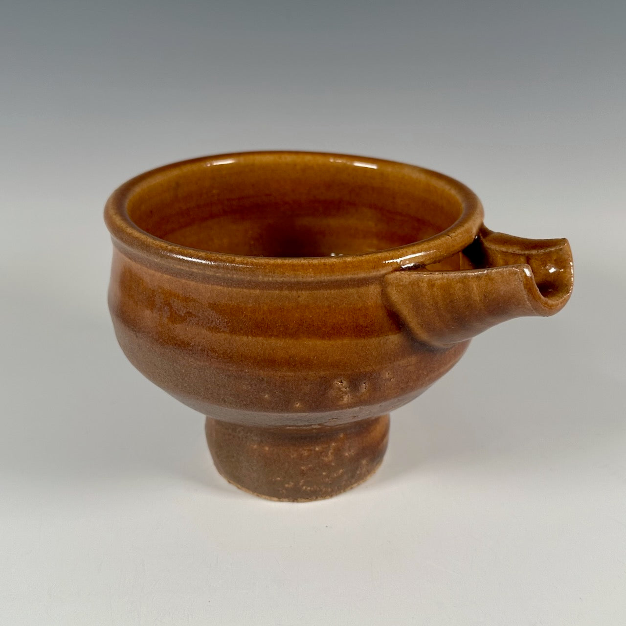 Warren MacKenzie footed serving bowl