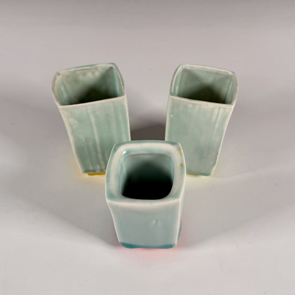 Richard Burkett tumblers, set of 3