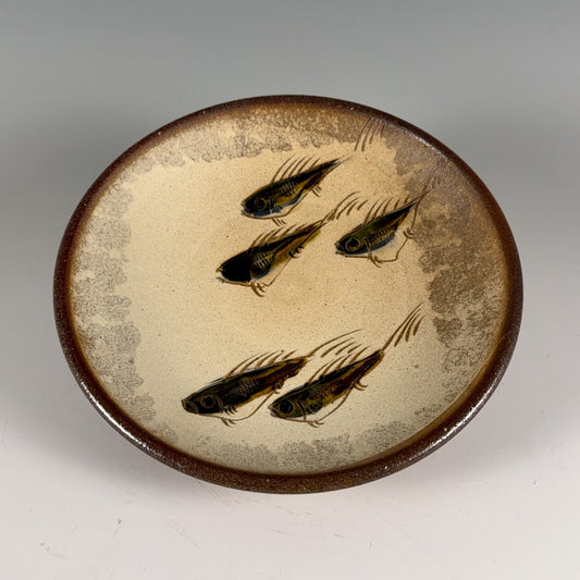 Paul Morris wall hanging fish plate