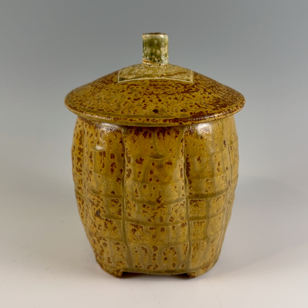 Robert Briscoe lidded jar