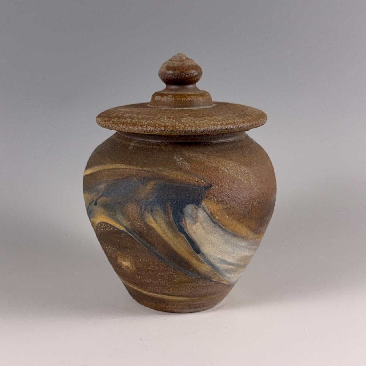 Richard Bresnahan lidded jar, 1 of 2