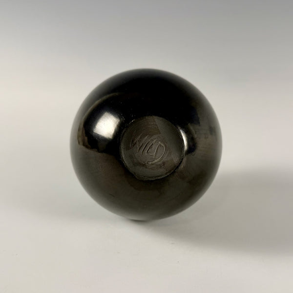 Kurt Wild blackware vase