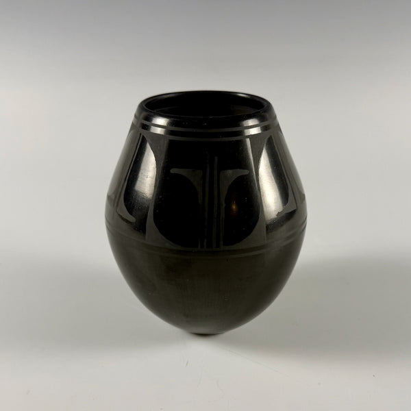 Kurt Wild blackware vase