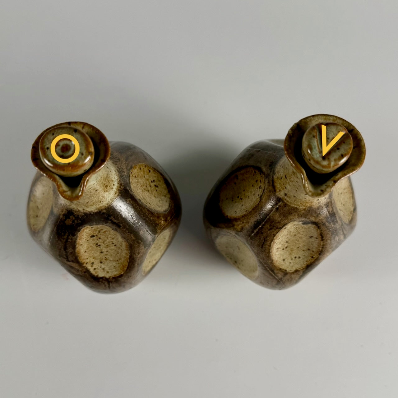 Janel Jacobson cruet set