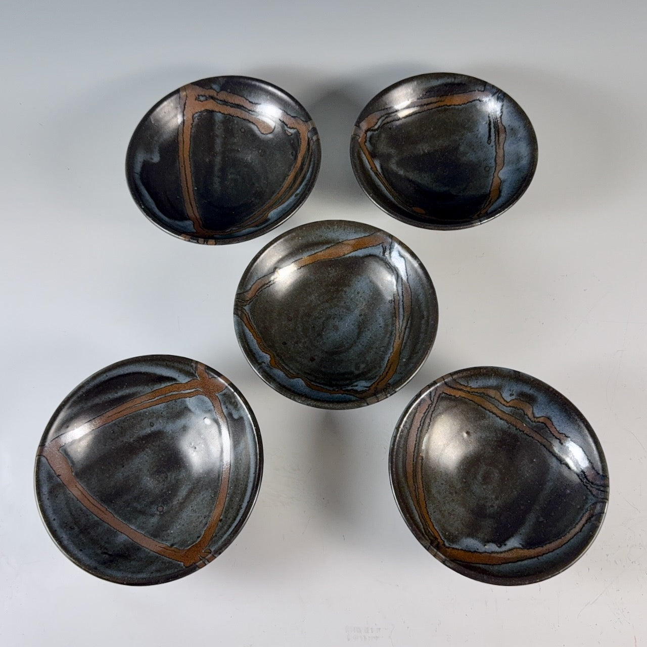Guillermo Cuellar bowls, set of 5