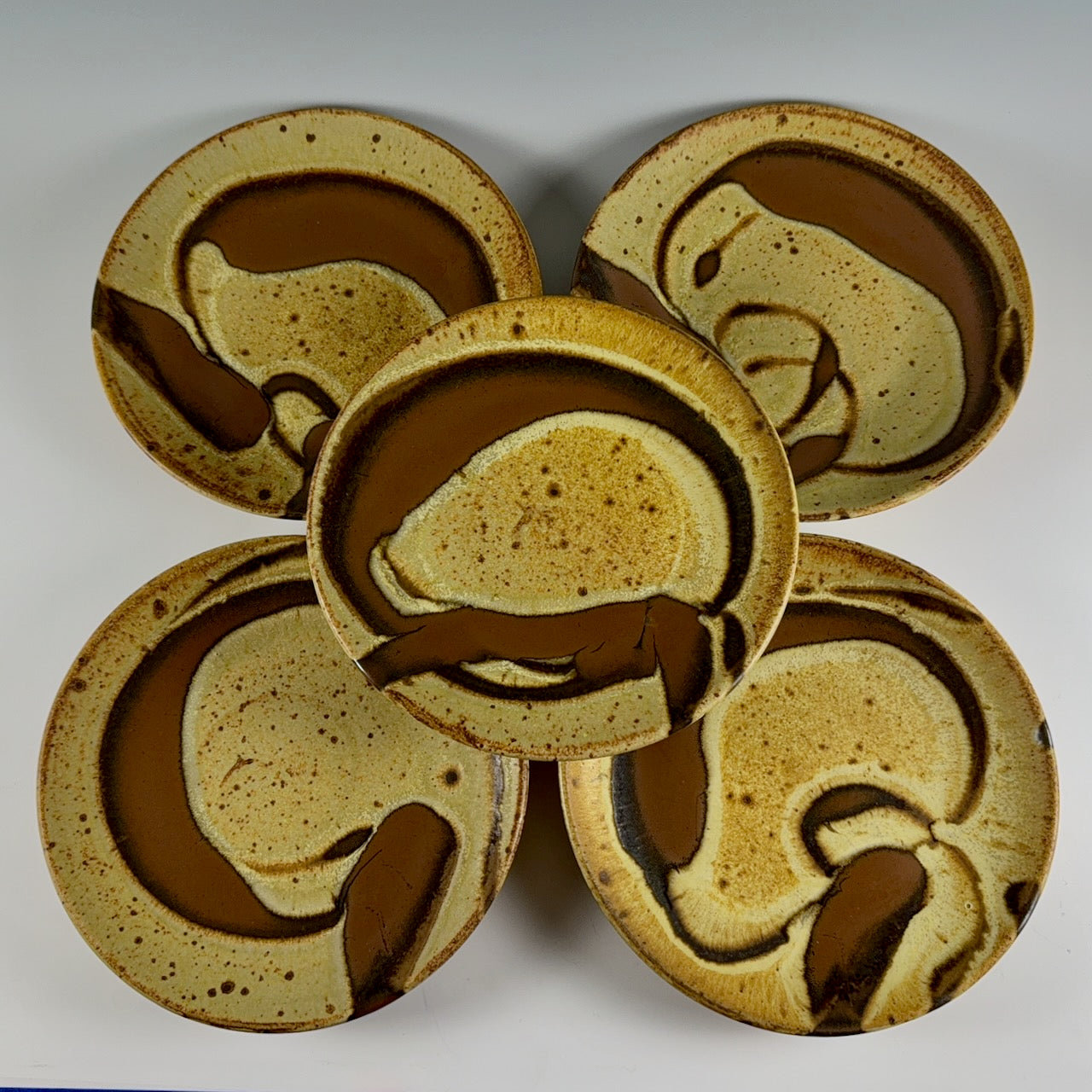 Guillermo Cuellar dinner plates, set of 5