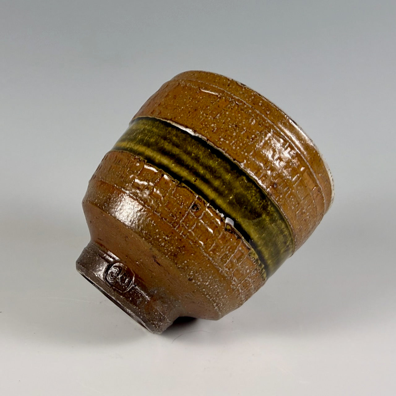Jeff Oestreich salt glazed yunomi