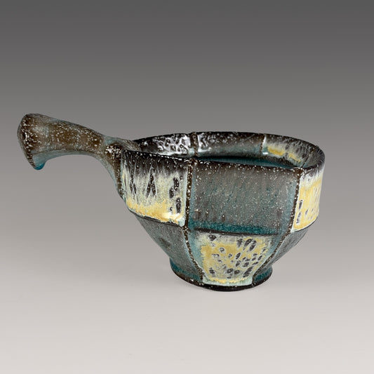Kenyon Hansen handled bowl, 3 of 7 (as is)