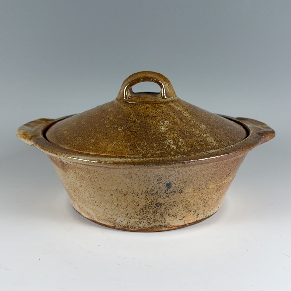 Jeff Oestreich casserole with lid, 1 of 2