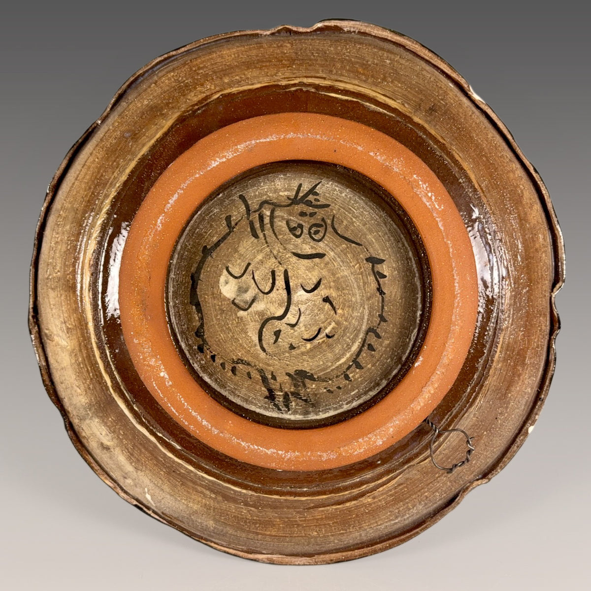 Ron Meyer wall hanging platter