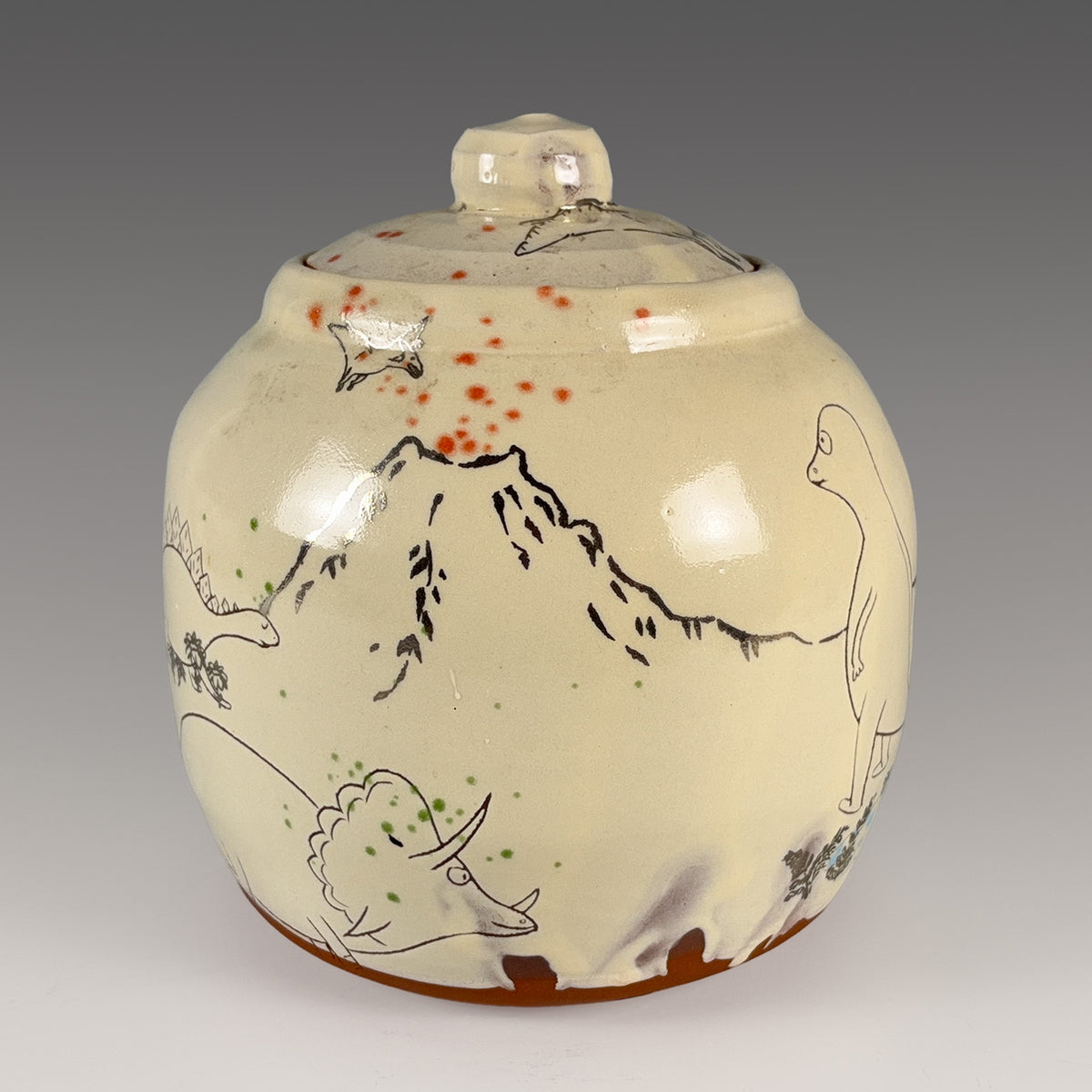 Ayumi Horie large jar, 1 of 2