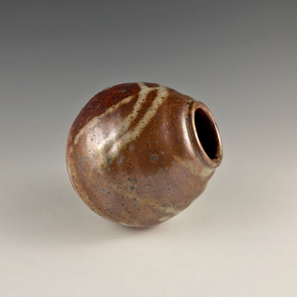Arakawa Pottery stoneware bud vase