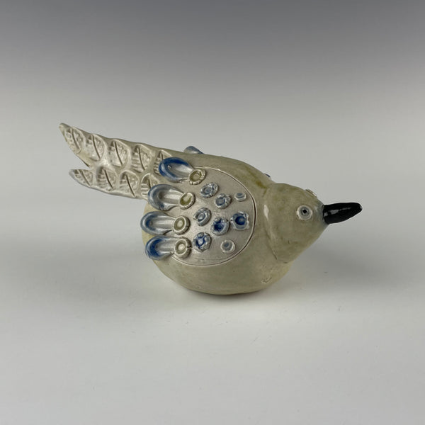 Peter & Mary Deneen bird rattle figure