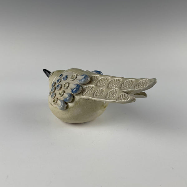 Peter & Mary Deneen bird rattle figure