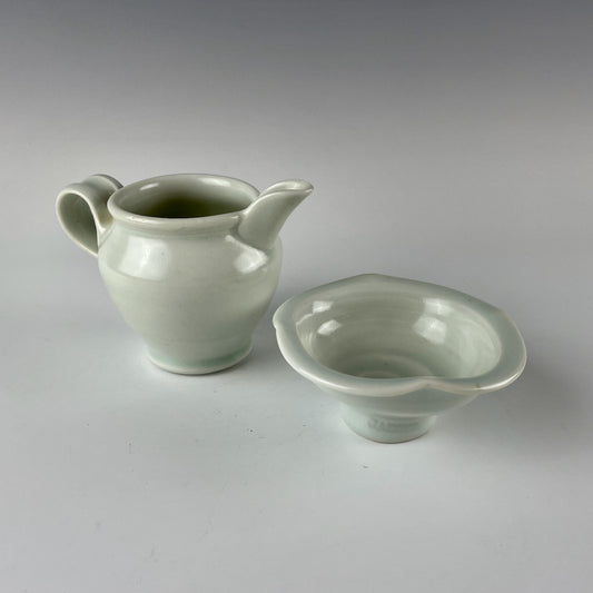Sarah Jaeger creamer and sugar