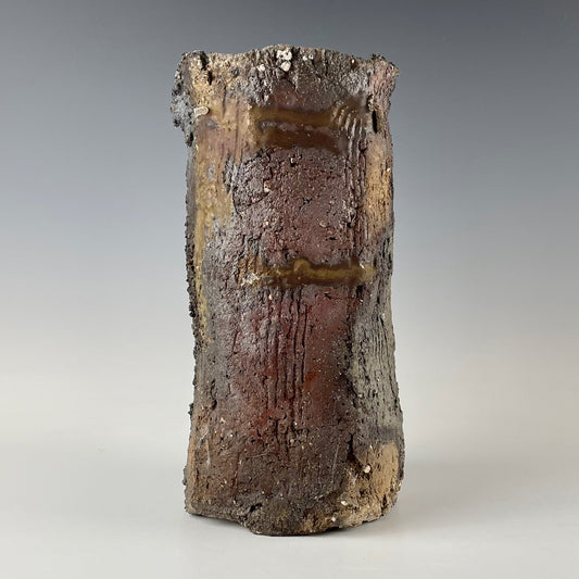 Charles Bound expressionist vase