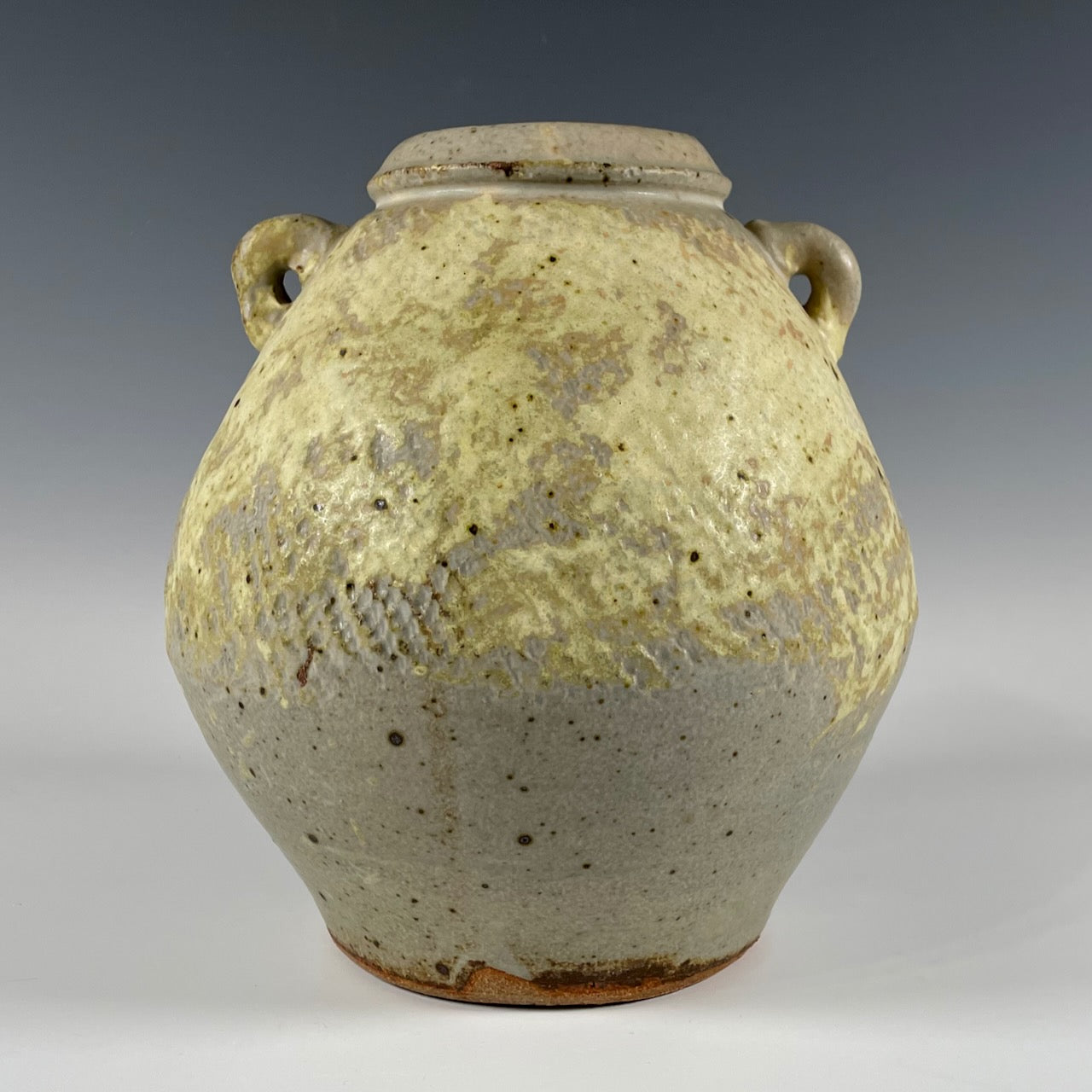 Warren MacKenzie handled vase